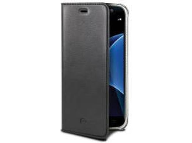 Carcasa Samsung Galaxy S7 Edge CELLY Air Pelle Negro