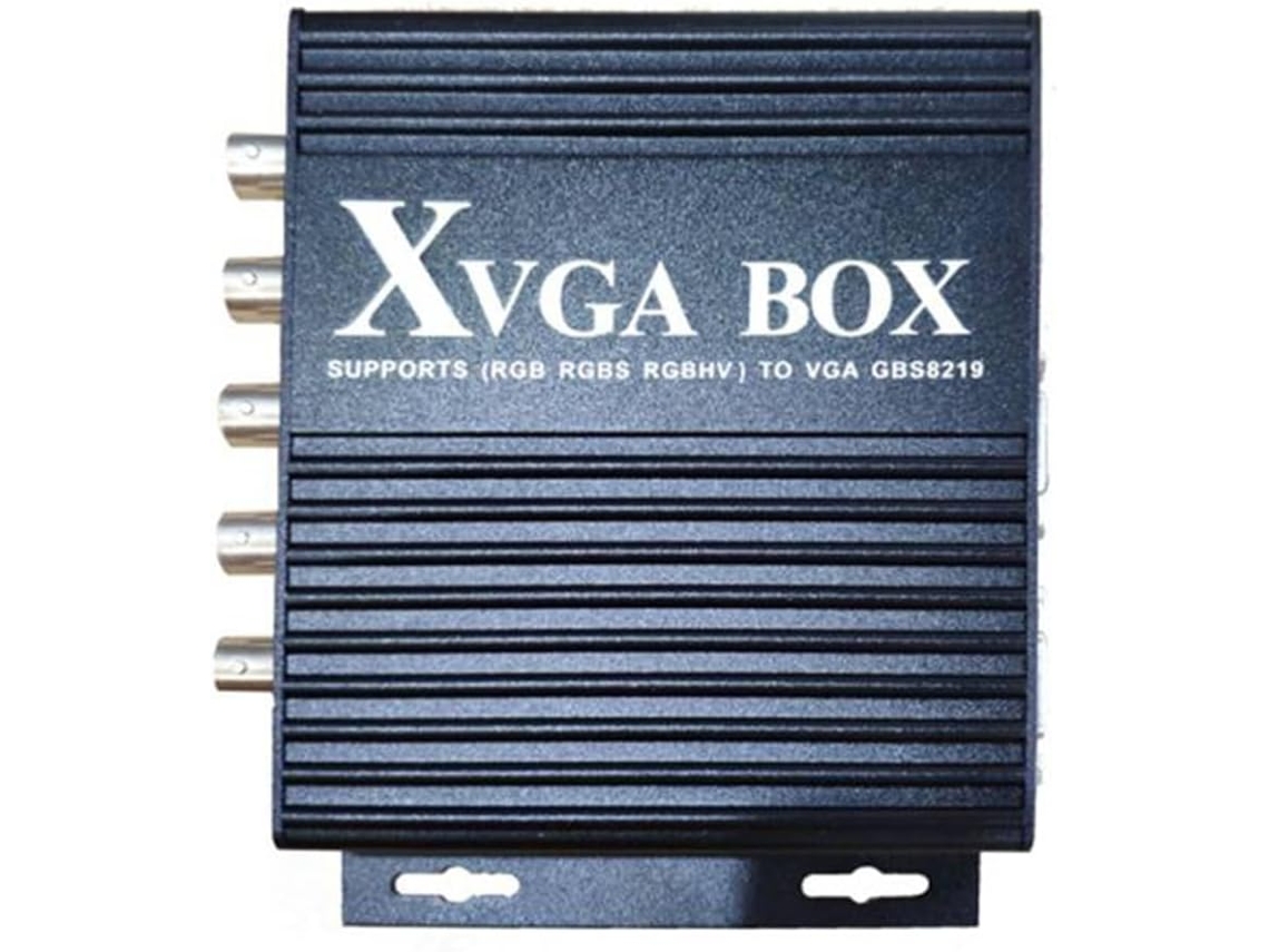 Convertidor De Vídeo Industrial Gbs-8219 Xvga Rgb A Vga Rgbs Para Compras, Enchufe Europeo.