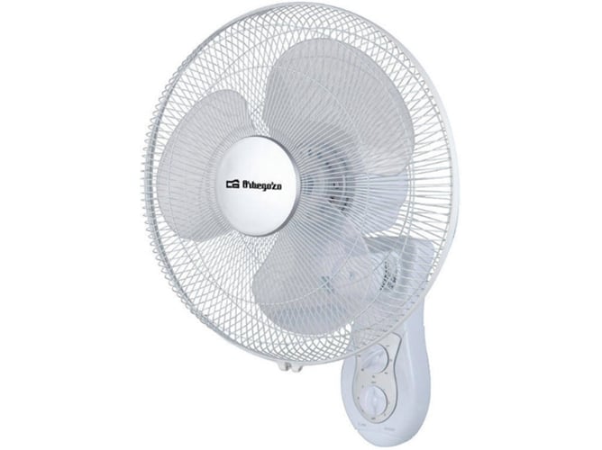 Ventilador de Pared ORBEGOZO WF0139 (3 velocidades - 45 W - Diámetro: 40 cm)
