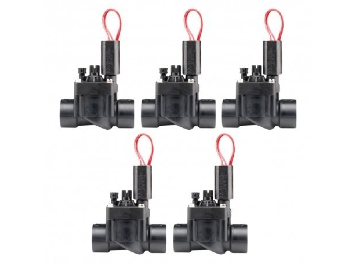 Electroválvula Pgv-101 24v 1 Hunter Con Regulador De Caudal (pack De 5 Unidades) Electroválvula De Riego Hunter Modelo Pgv-101. Rosca 1 Hembra.