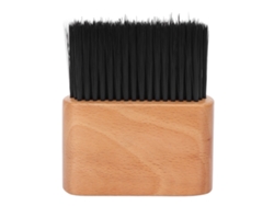 Cepillo peine profesional para cabello quebradizo, con cerdas suaves y mango de madera, para uso en salones de belleza y en el hogar.