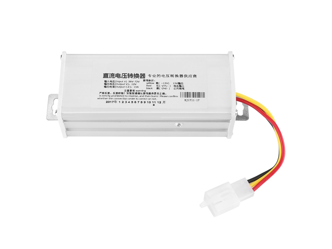 Conversor Adaptador 36v-72v A 12v 15a 180w Para Bicicleta Eléctrica Patinete Eléctrico