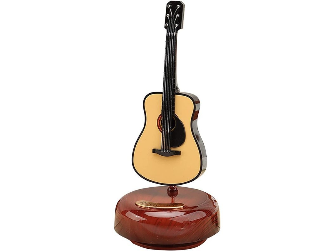 Caja De Música Con Forma De Instrumento Musical: Violín, Guitarra, Lira. Decoración Clásica Retro. Materiales De Primera Calidad.