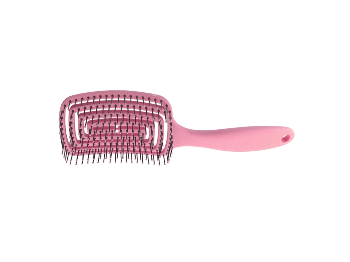Cepillo desenredante de secado rápido Rosewell, cepillo ventilado para barberos, rosa.