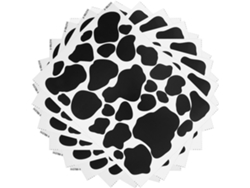 10 Pegatinas De Pared Con Estampado De Vaca, Pegatinas Decorativas.