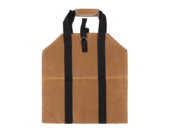 Bolsa Grande Portátil E Impermeable De Lona Encerada Para Transportar Leña, Ideal Para El Jardín Y Para Acampar.