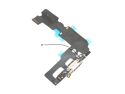 Módulo De Puerto De Carga Usb, Conector De Base, Cable Flexible De Antena Para Iphone 7 Plus (blanco)
