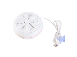 Lavadora De Turbina Ultrasónica Pequeña, Limpieza Automática En 50 Segundos, Apagado Automático, 27 W