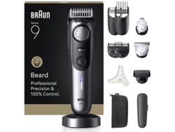 Recortadora de Barba BRAUN BT9560 (Autonomía: 180 min - Batería)