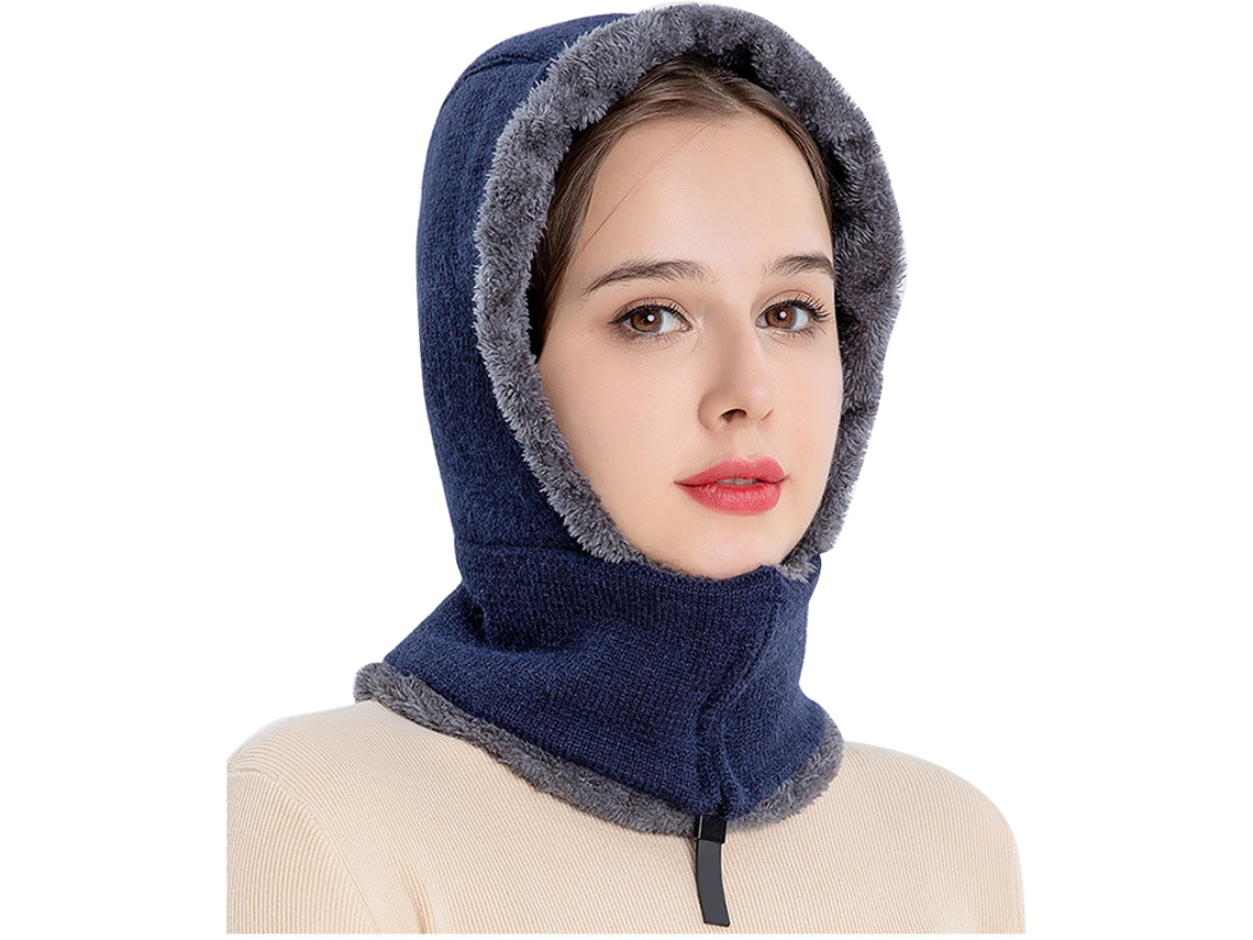 2026-set Gorro Bufanda Invierno Tejido Con Orejeras Fleece Impermeable Térmico Para Mujer Hombre Ski Ciclismo