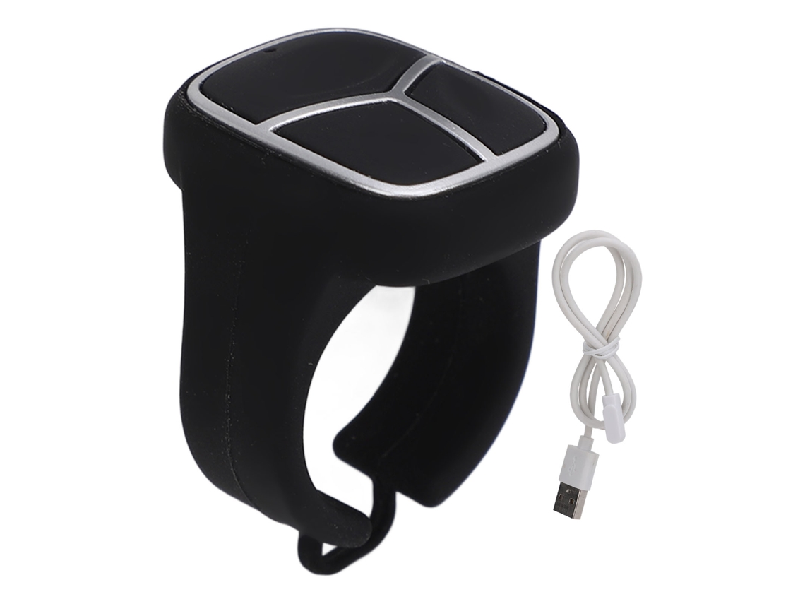 Anillo De Control Remoto Bluetooth Con Aplicación Para Selfies Con Desplazamiento A La Página Siguiente Para Tablet/móvil