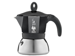 Bialetti Moka Induktion Cafetera Italiana 1,4 L Negro Plata