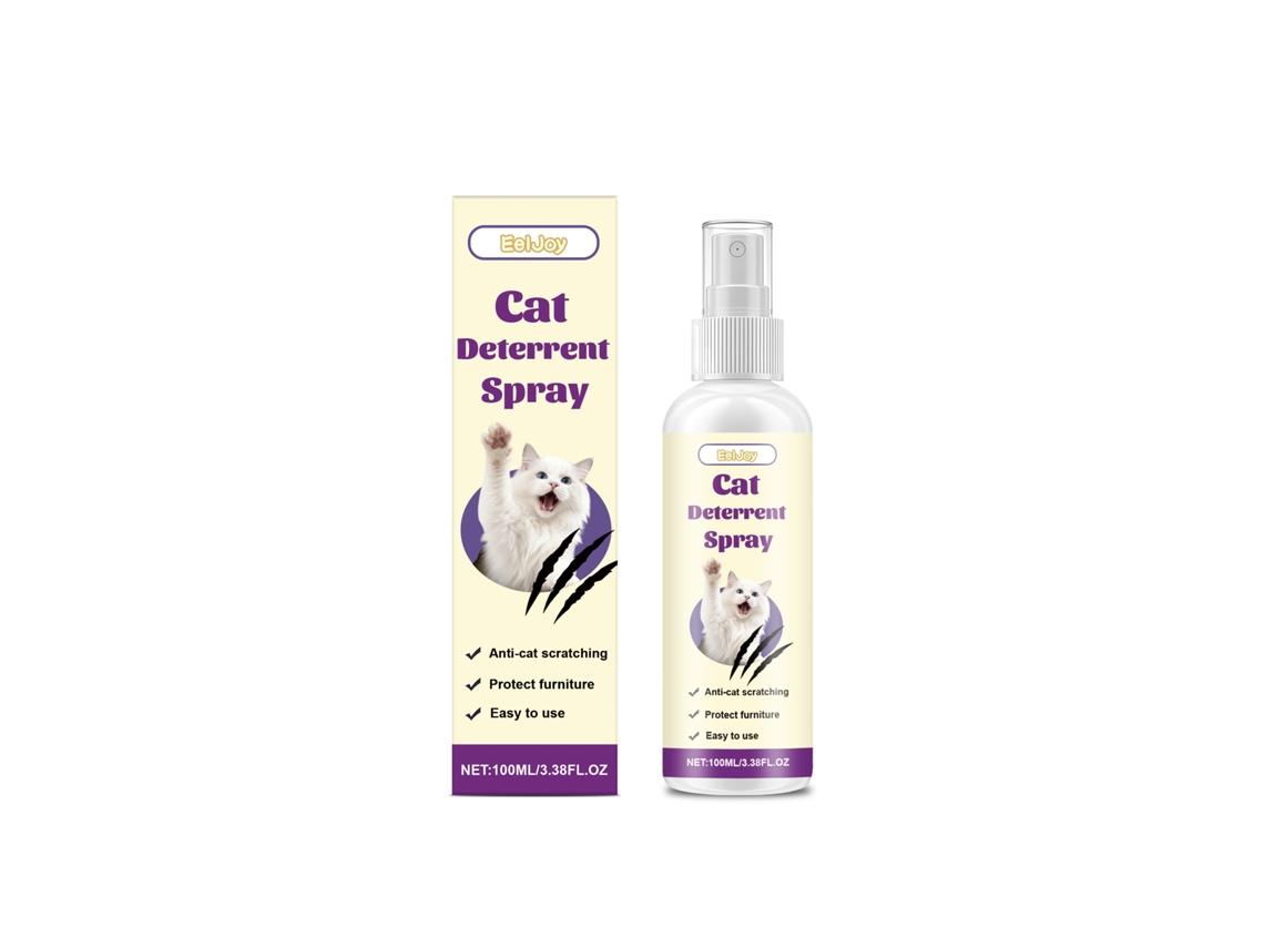 Spray antiarañazos para gatos.