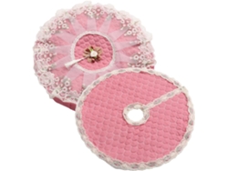 Juego De 2 Fundas Protectoras Para Ventilador, Impermeables Con Estampado Floral Y Base Impermeable.