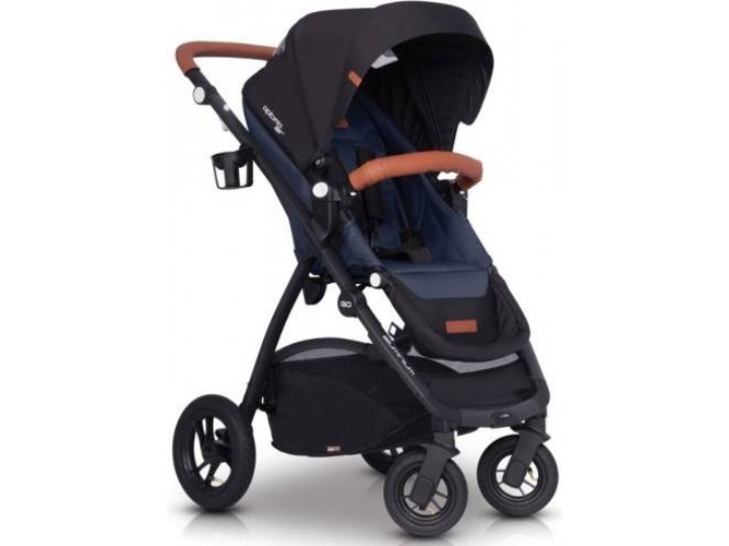 Carrito de Bebé Individual EASYGO Optimo Air + Starter 0+ Isofix Ready Denim