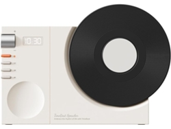 Altavoz Bluetooth De Vinilo Retro, Mini Altavoz De Audio Portátil Con Reloj De Alta Calidad