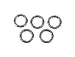 5 Mosquetones De Aleación De Zinc Con Clips De Resorte Y Ganchos Para Llavero, Ideales Para Mochilas Y Bolsos.