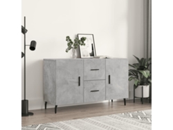 Lovely Home Aparador 100X36X60 Cm Derivados de Madera Gris Cemento