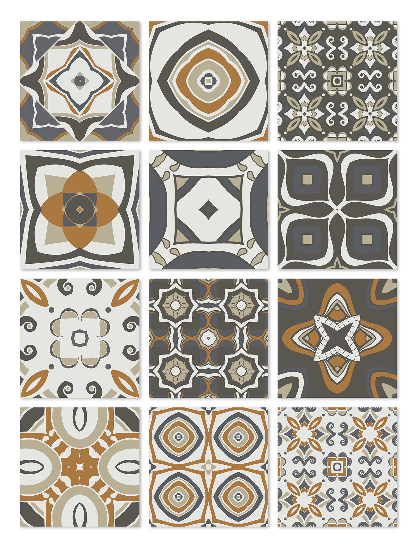 Set 48 Azulejos adhesivos home living panorama d09d7c83 15x15 cm cocina baño pack de baldosas 15x15cm