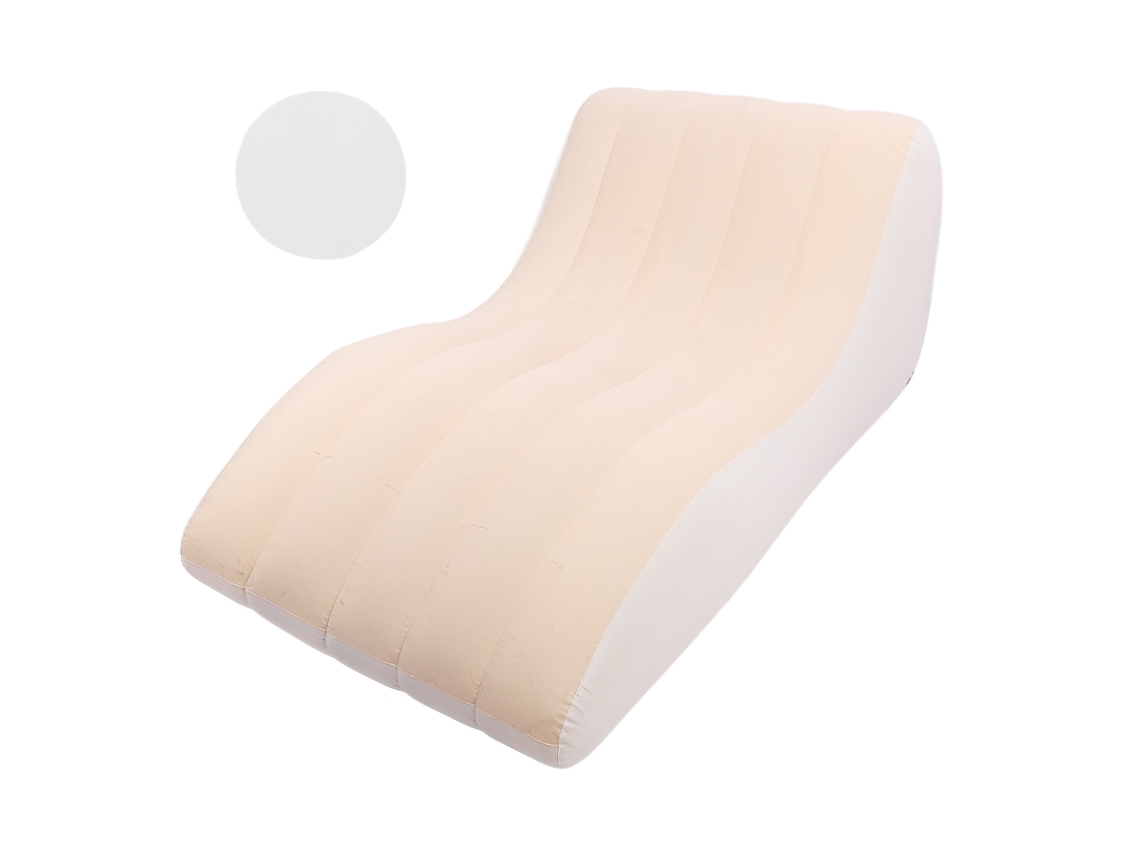 Cómodo sofá inflable portátil