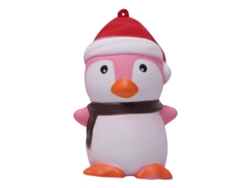 Pingüino De Juguete Navideño Con Gorro Rojo Para Aliviar El Estrés - Regalo Para Niños Y Adultos