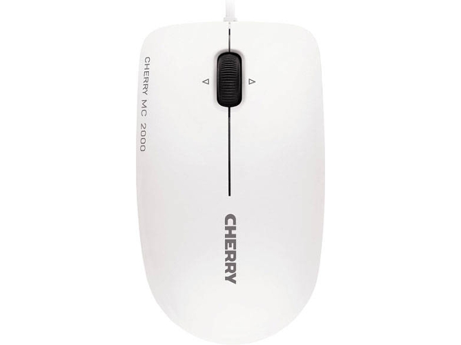 Ratón CHERRY MC 2000 (Óptico - 1600 dpi - Gris)