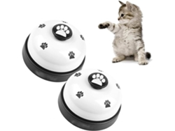 2 Campanas Puerta Entrenamiento Para Perros Gatos Mascotas Comunicación