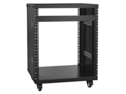 Rack Av 12u Con Ruedas, Ventilación Y Capacidad De 226,8 Kg Tekmaquinas