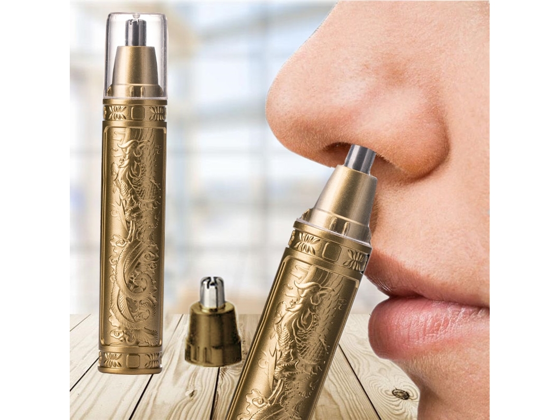 Recortador De Vello Nasal Golden Dragon Phoenix, Adecuado Tanto Para Hombres Como Para Mujeres.