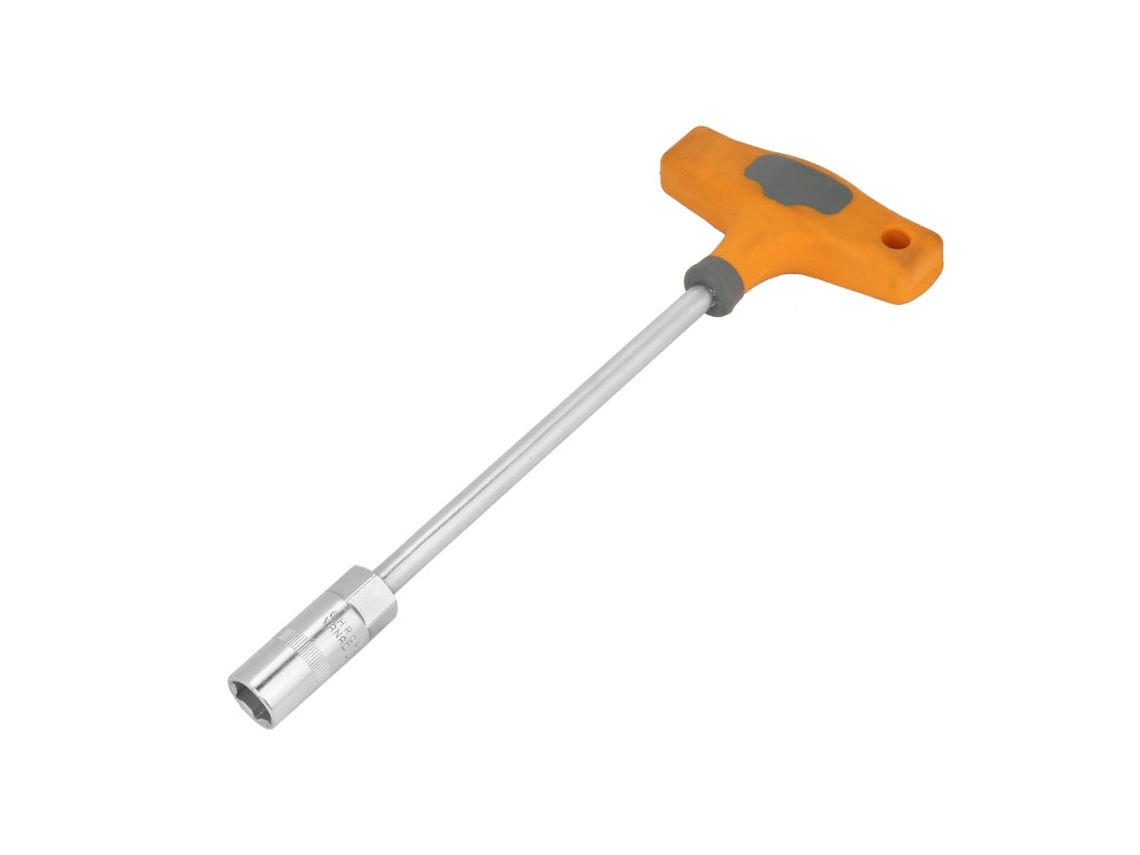 Llave Hexagonal Tipo T Amarilla Profesional De 13 Mm Con Flecha Para Herramientas De Reparación De Acero