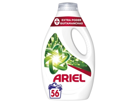 Poder Detergente Líquido Extra 56 Lavagens Transparenteariel