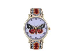 Reloj De Cuarzo Con Correa De Cuerda Textil Trenzada, Estilo Sencillo Y Moderno, Universal.