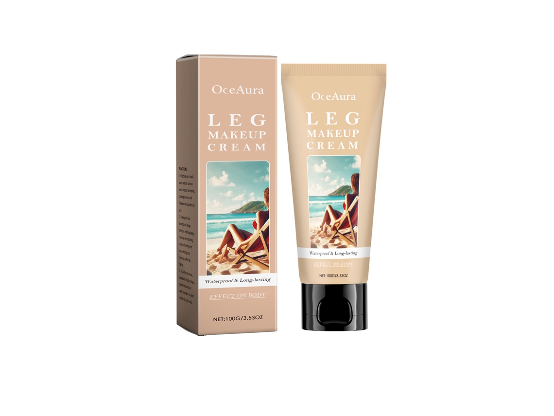 Base de maquillaje bronceadora en blanco marfil