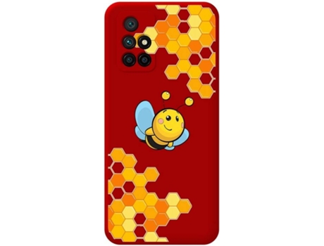 Carcasa Xiaomi Redmi 10 TUMUNDOSMARTPHONE Abeja Rojo