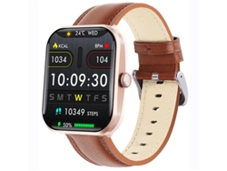 Reloj inteligente con monitorización de frecuencia cardíaca, presión arterial, temperatura, notificaciones push y medición no invasiva de azúcar en Sa Yizhood