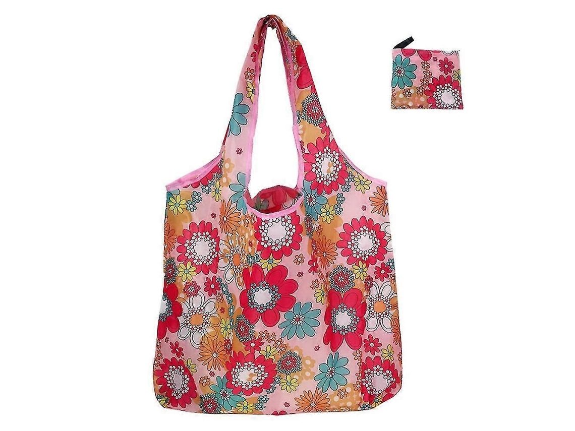 Bolsa de compras grande, reutilizable y ecológica para guardar juguetes de playa, bandolera, plegable. GOKOCO