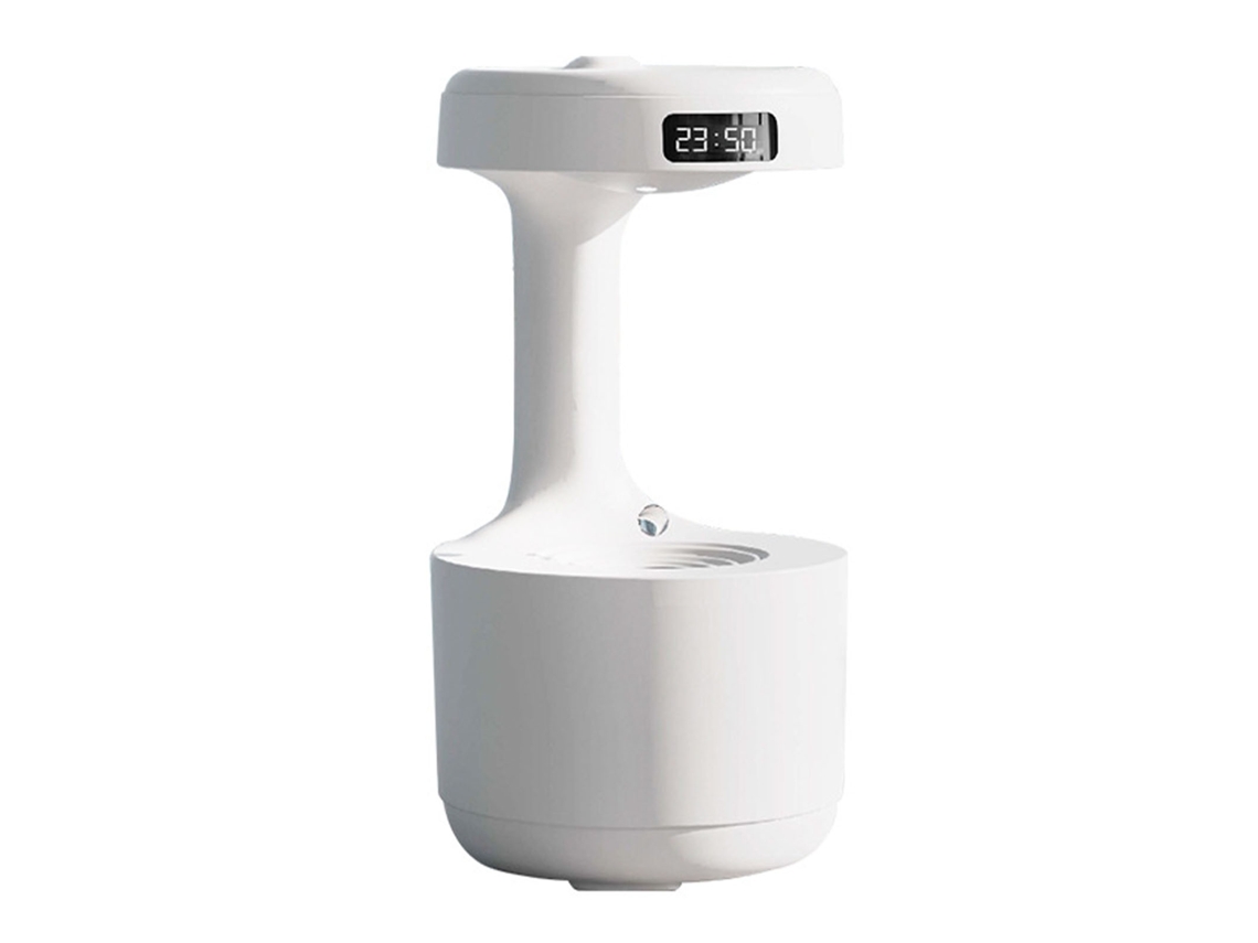 Humidificador Inteligente Silencioso Antigravedad De Vapor Frío Con Gotas De Agua Para Oficina/dormitorio - Blanco