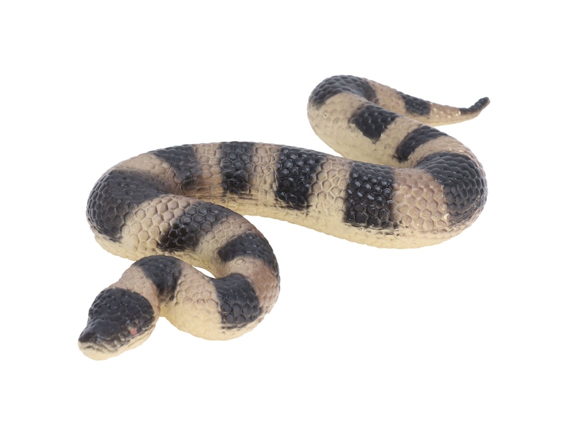 Ats-modelo De Serpiente Simulada Figura Animal Salvaje Selva Decoración Escritorio Juguete Infantil
