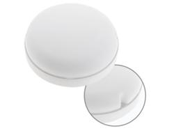 Aplique Surf Ecovision Redondo IP65 3 1X18W LED 1800Lm 3000K 120Alt.5 3Xd.16 5Cm Blanco FERRIMEX