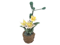 Plantas Para Casa De Muñecas 1:12 Mini Bonsáis Vívidos Para Decoración Juguete Regalo Para Niños