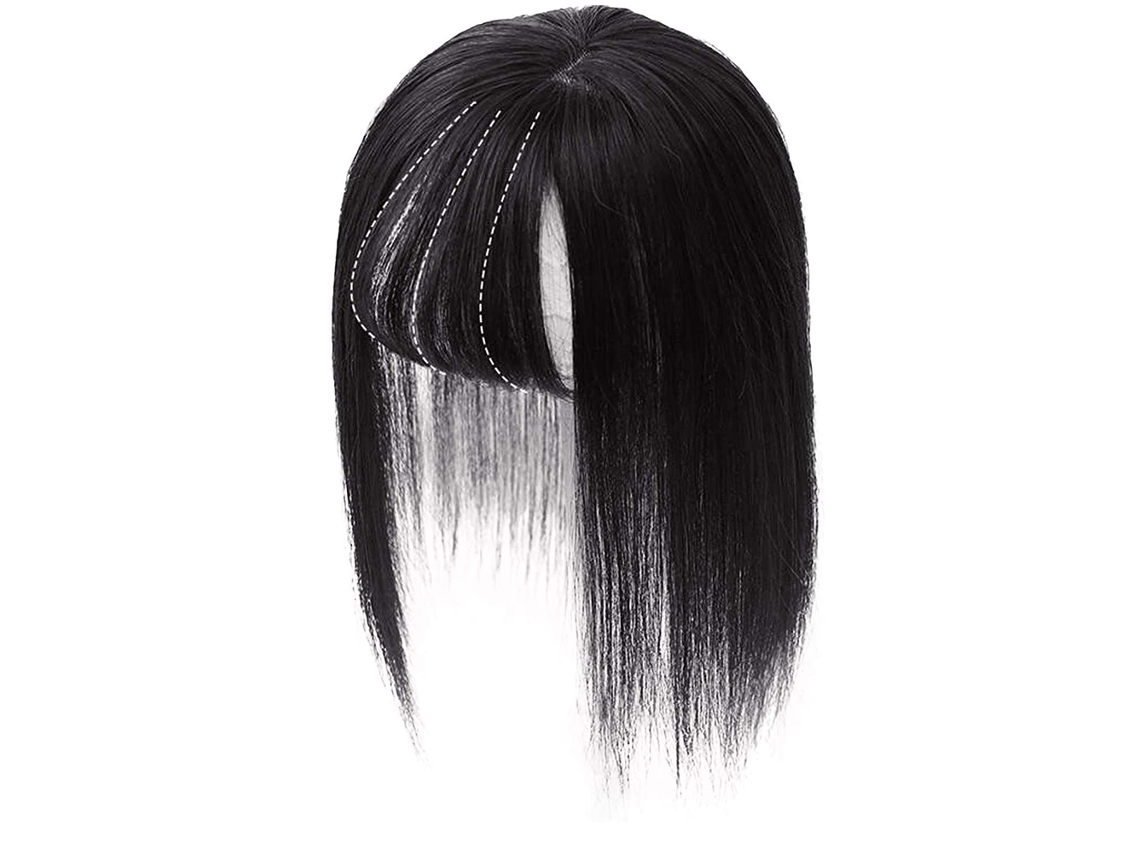 Extensiones De Cabello Con Base De Seda Y Clip, 35 Cm, Cabello Humano Para Mujeres Con Cabello Fino.