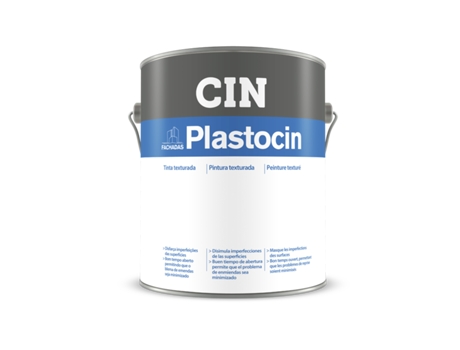 Tinta CIN PlastoCin - 5 L - Blanco
