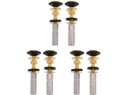 Juego De 3 Tornillos Universales De Acero Inoxidable Para Fijación De Asientos De Inodoro. Kit De Instalación.