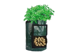 Bolsa De Cultivo De Pe Transpirable Y Ecológica De 3 Galones (25x22 Cm) Para Hortalizas De Jardín.