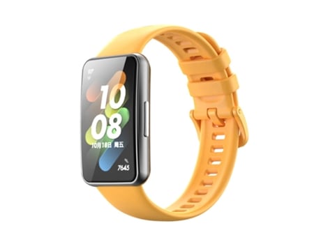 Correa Smartwatch para Huawei Band 7 / Honor Band 7 Silicona de Color Puro (Amarillo Otoño)