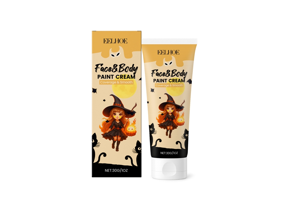 Crema de pintura facial y corporal para Halloween