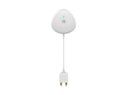 Sensor de inundación WiFi inteligente Tellur, AAA, blanco