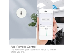 Sensor De Temperatura Y Humedad Zigbee Con Alarma, Control Por Aplicación, Monitor Inteligente, Mini Higrómetro Para El Hogar, La Oficina Y El Almacén.
