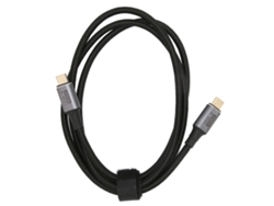 Cabo Usb4 Type C 40gbps Carga Rápida 100w Transmissão Hd 8k 60hz Nylon 1.2m