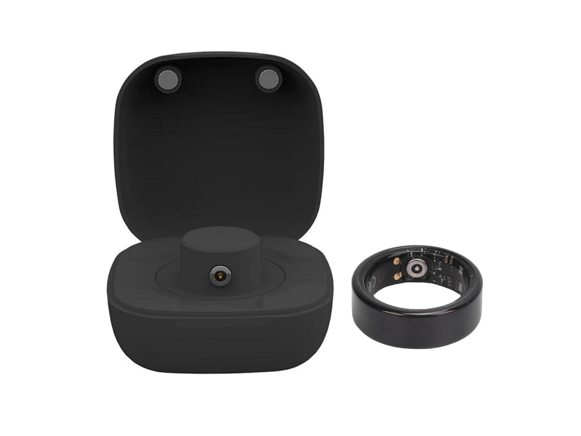 Anillo Inteligente Bluetooth De Acero Inoxidable Ip68 Resistente Al Agua, Rastreador De Fitness Y Salud